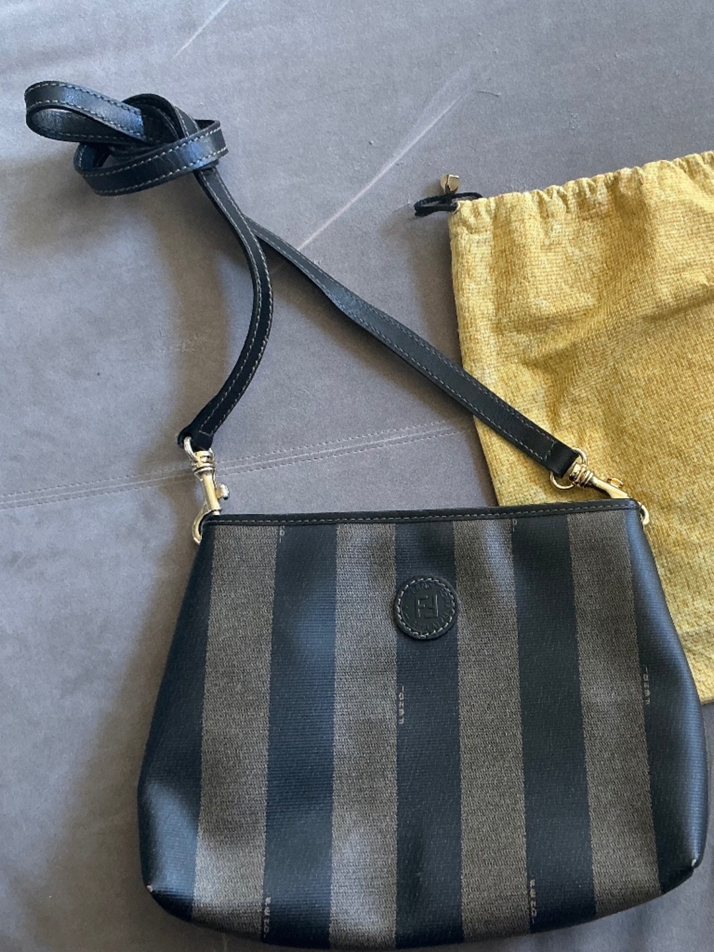 FENDI vintage shoulder bag S.A.S. Mint condition